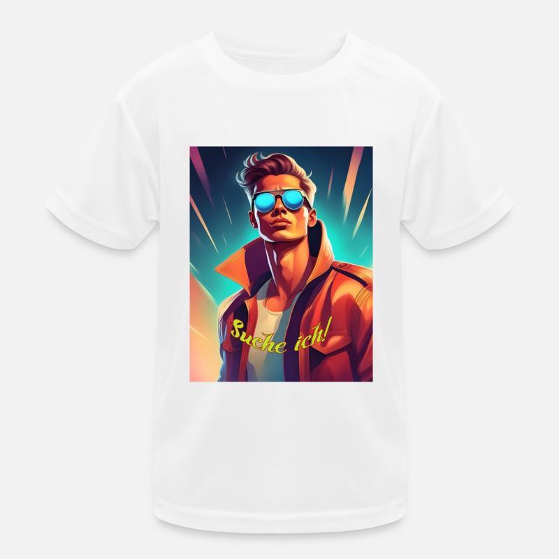 Typ Kinder Funktions-T-Shirt