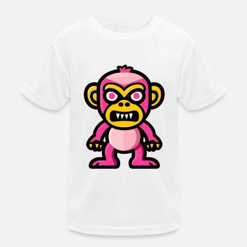 Affe Halloween Comic Lustig Kinder Funktions-T-Shirt