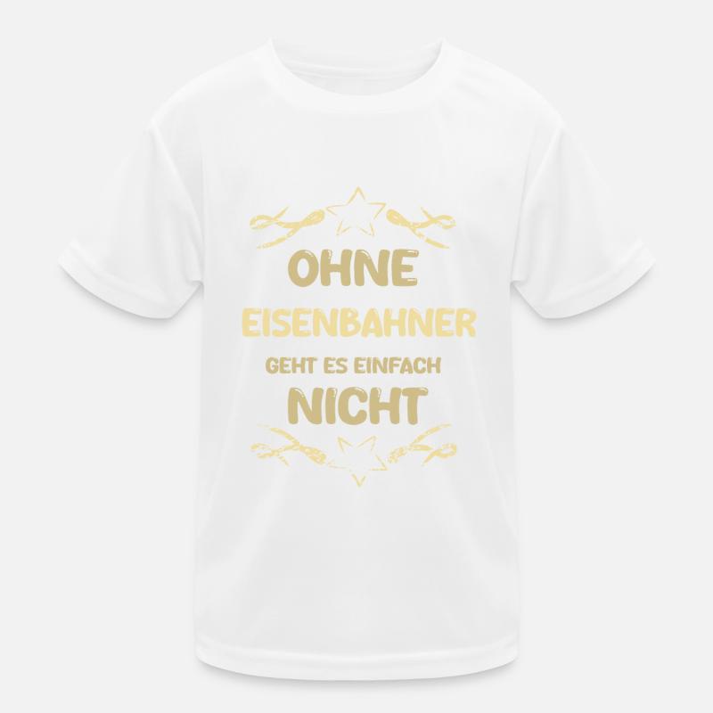 Eisenbahner Eisenbahner Kinder Funktions-T-Shirt