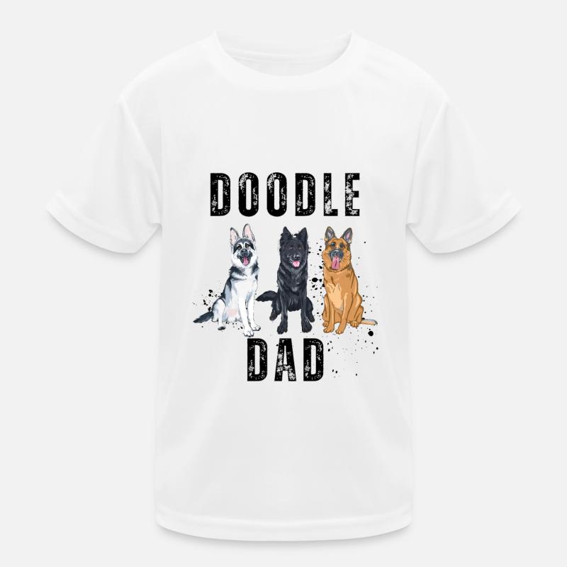 Doodle Dad T-shirt sport Enfant