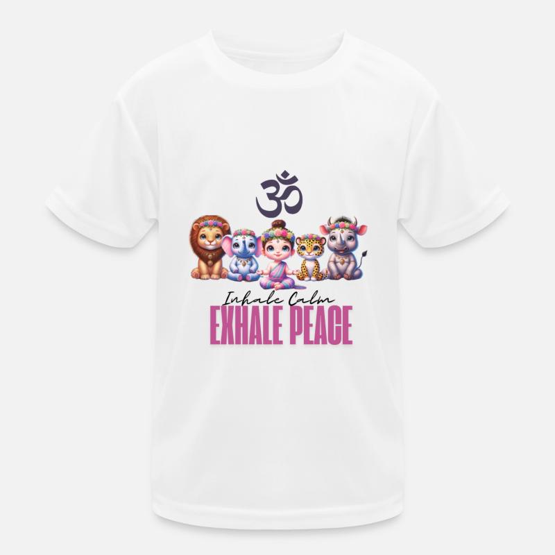 Meditation Squad Kinder Funktions-T-Shirt