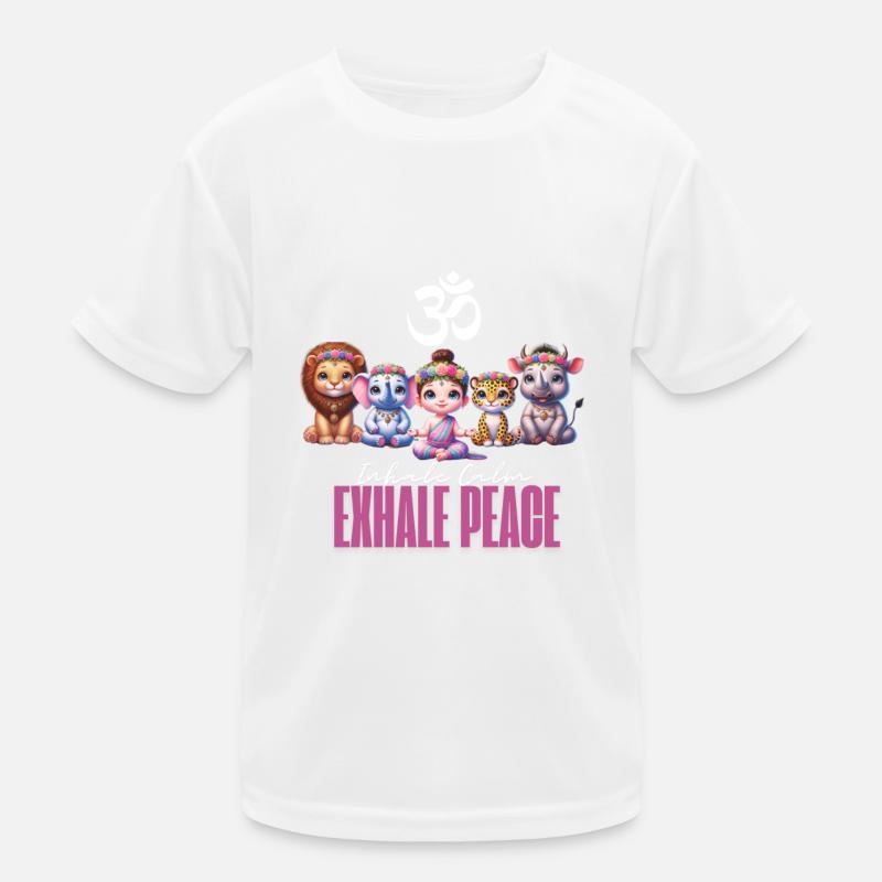 Meditation Squad Kinder Funktions-T-Shirt