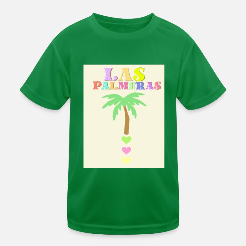 Palmier pastel T-shirt sport Enfant