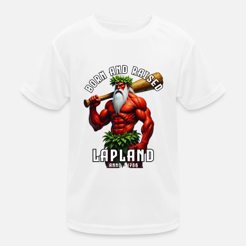 Der wilde Mann Kinder Funktions-T-Shirt