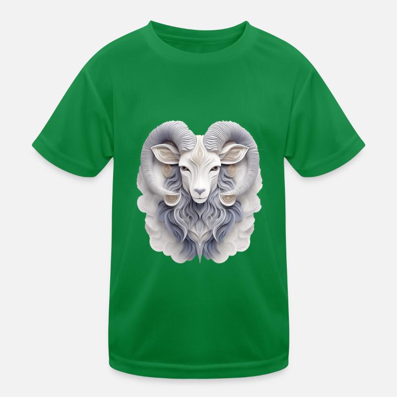 Sternzeichen Widder Kinder Funktions-T-Shirt