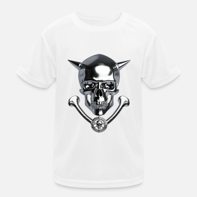 The Devil Scull Kinder Funktions-T-Shirt