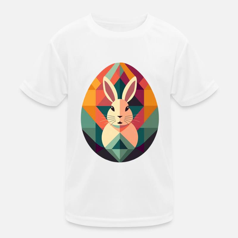 Easter Egg Design No.13 Kids Functional T-Shirt