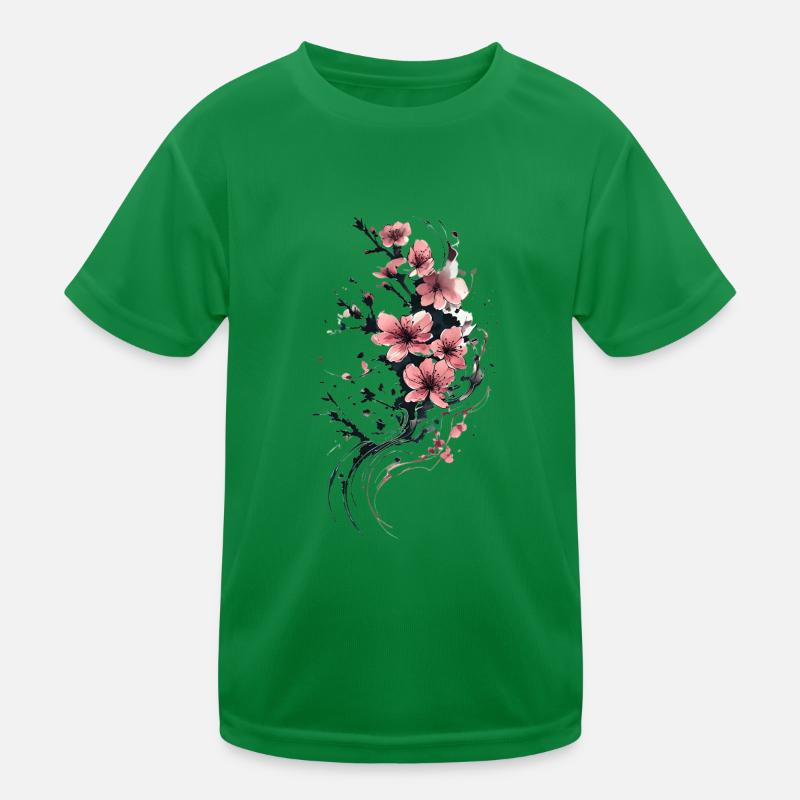 Blume Garten Gärtner Geschenk Kinder Funktions-T-Shirt