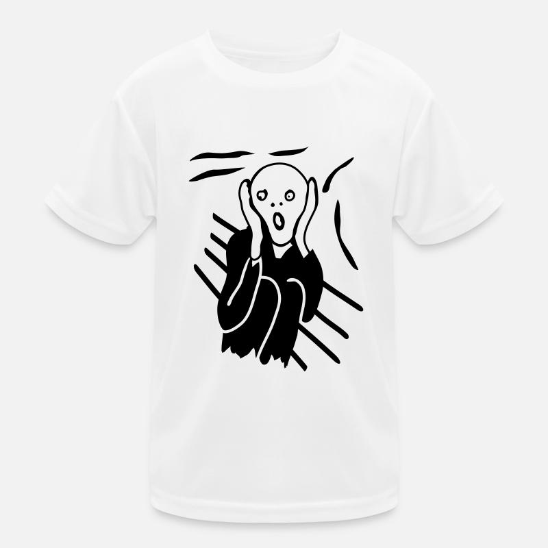 Scream - Kids Functional T-Shirt - white