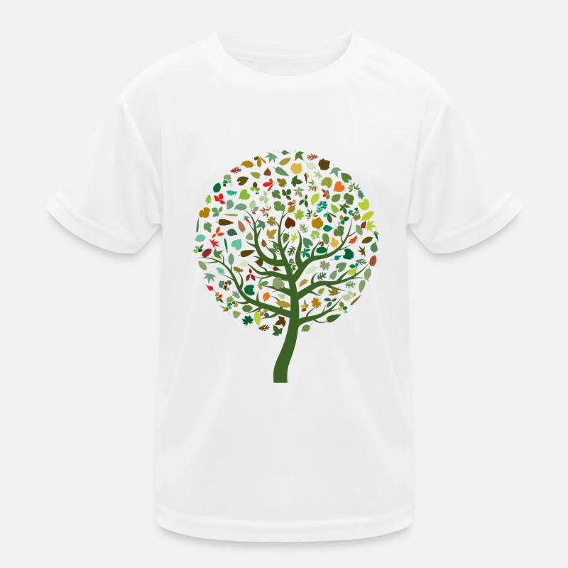 Natur Kinder Funktions-T-Shirt
