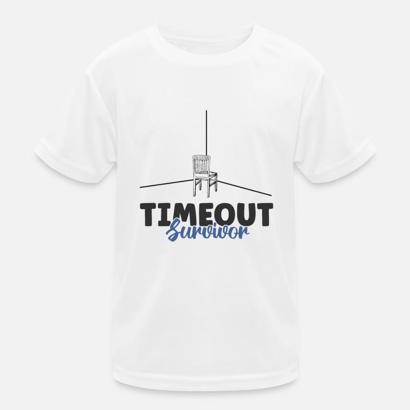 J’ai survécu à Timeout Survivant drôle de Timeout Corner T-shirt sport Enfant