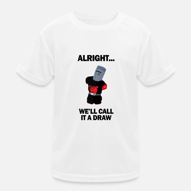 Der schwarze Ritter Kinder Funktions-T-Shirt