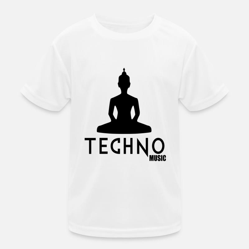 techno music 1 Kids Functional T-Shirt