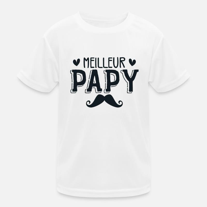Meilleur PAPY T-shirt sport Enfant