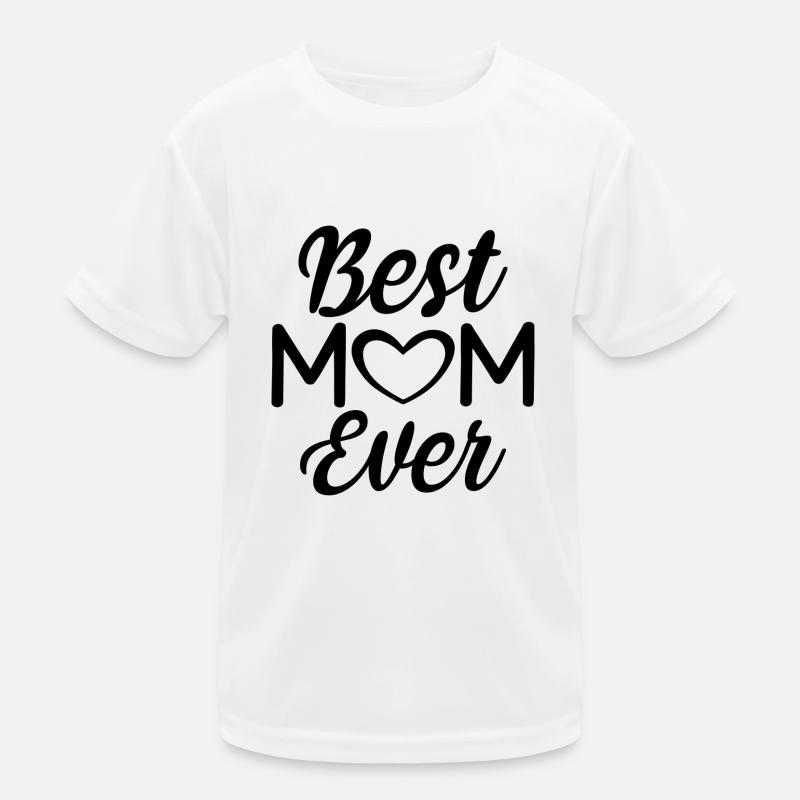 Beste Mutti Kinder Funktions-T-Shirt