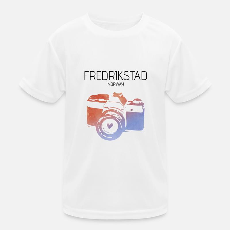 Fredrikstad, Norwegen Kinder Funktions-T-Shirt