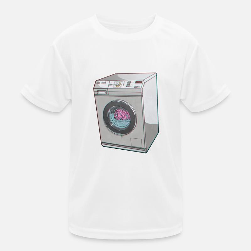 BRAIN WASHED Kids Functional T-Shirt