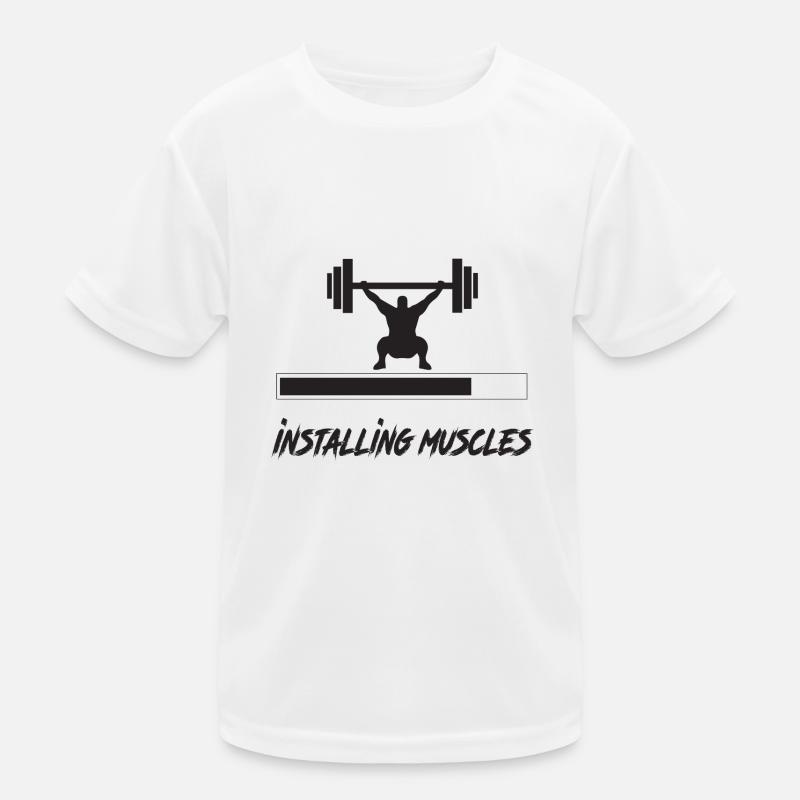 TSHIRT muscles T-shirt sport Enfant