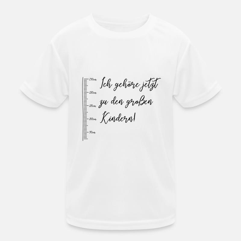 Große Kinder Kinder Funktions-T-Shirt