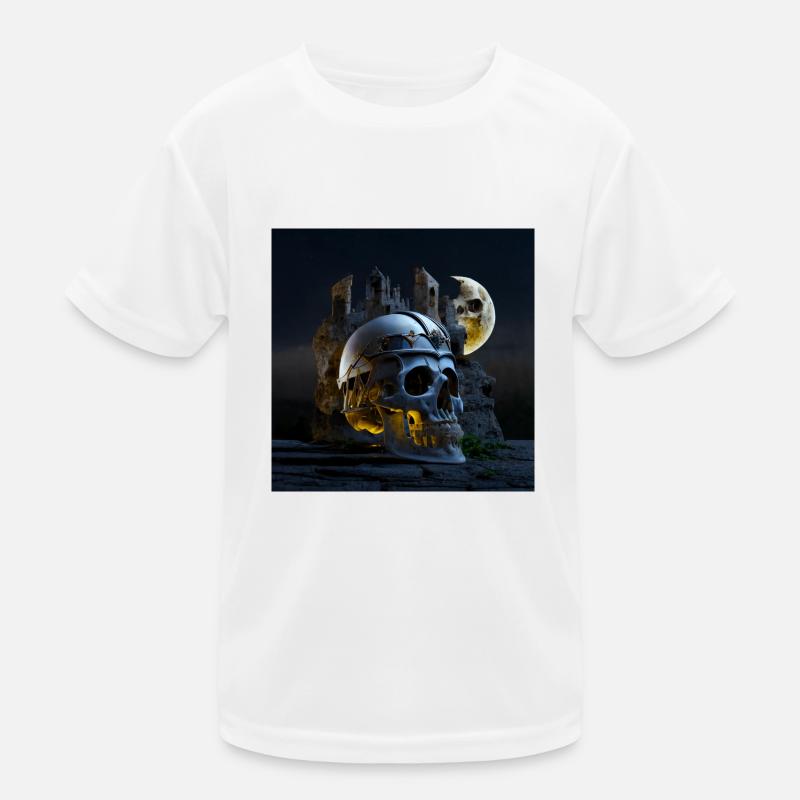 Night knight meltyskull Kids Functional T-Shirt