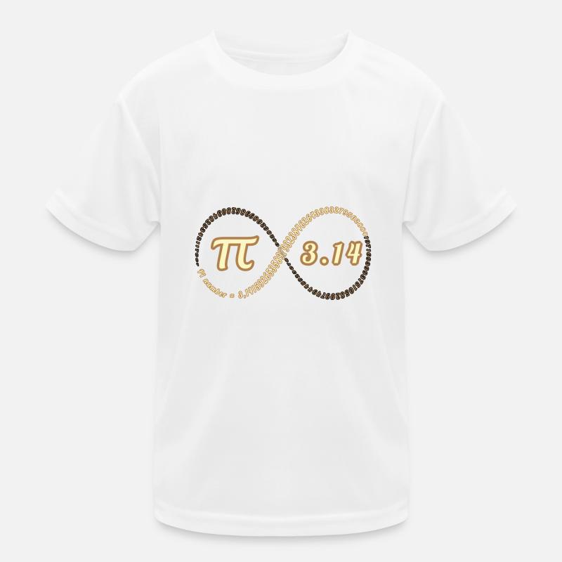 Fascinating Pi number Kids Functional T-Shirt