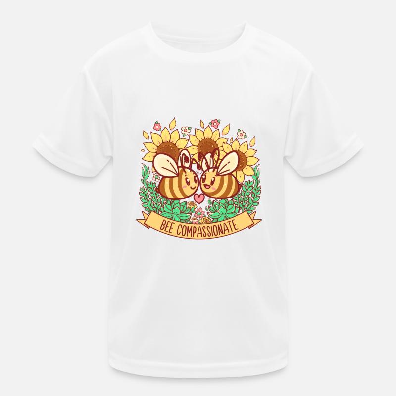 Bee Compassionate - Sauvez les abeilles T-shirt sport Enfant