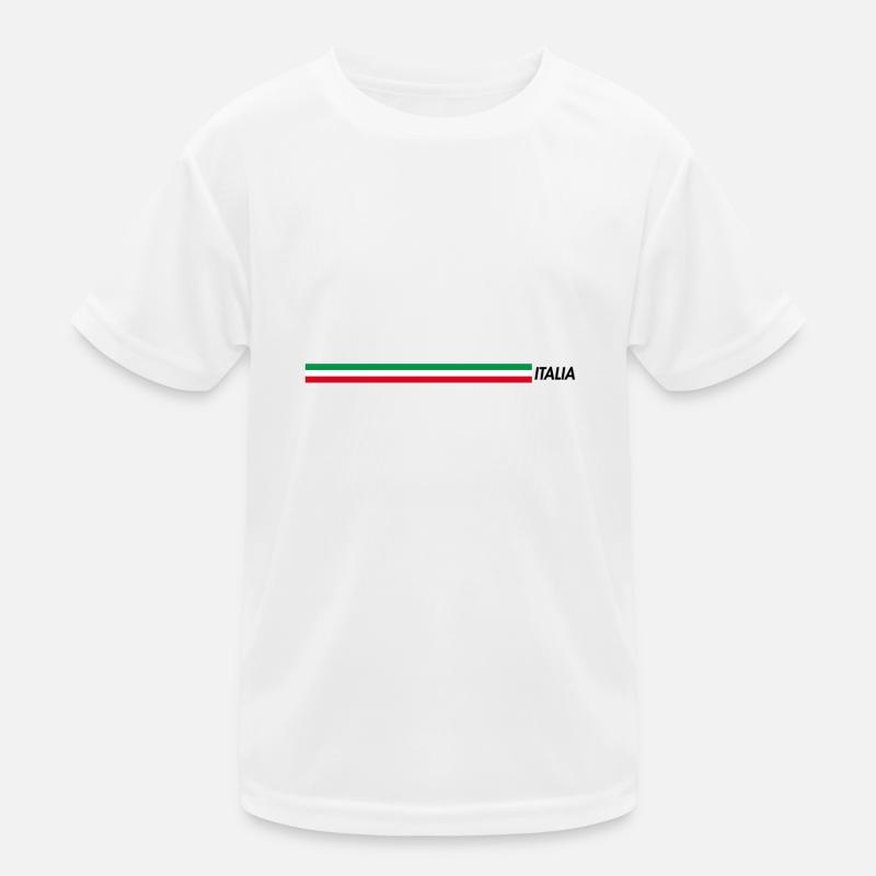 Italia Kinder Funktions-T-Shirt