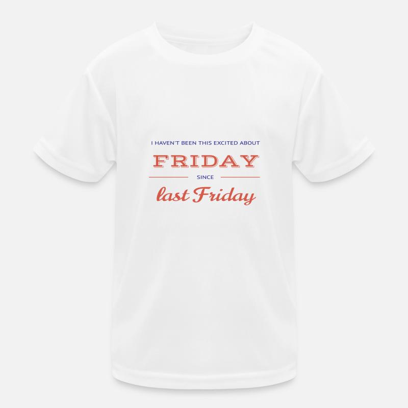 fröhlichen Freitag Kinder Funktions-T-Shirt