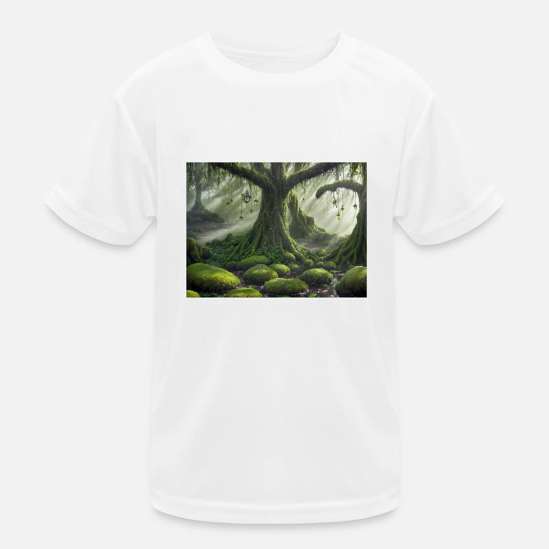 Waldgeister Kinder Funktions-T-Shirt