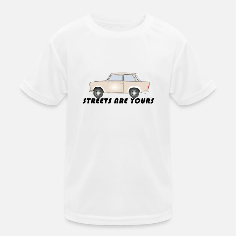 Car imprint Kids Functional T-Shirt