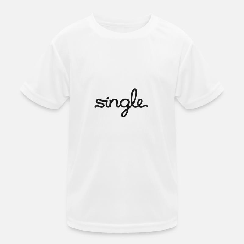 Single Kinder Funktions-T-Shirt