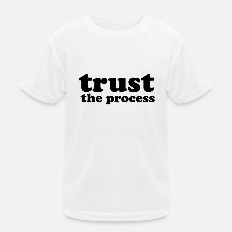 Trust the process T-shirt sport Enfant