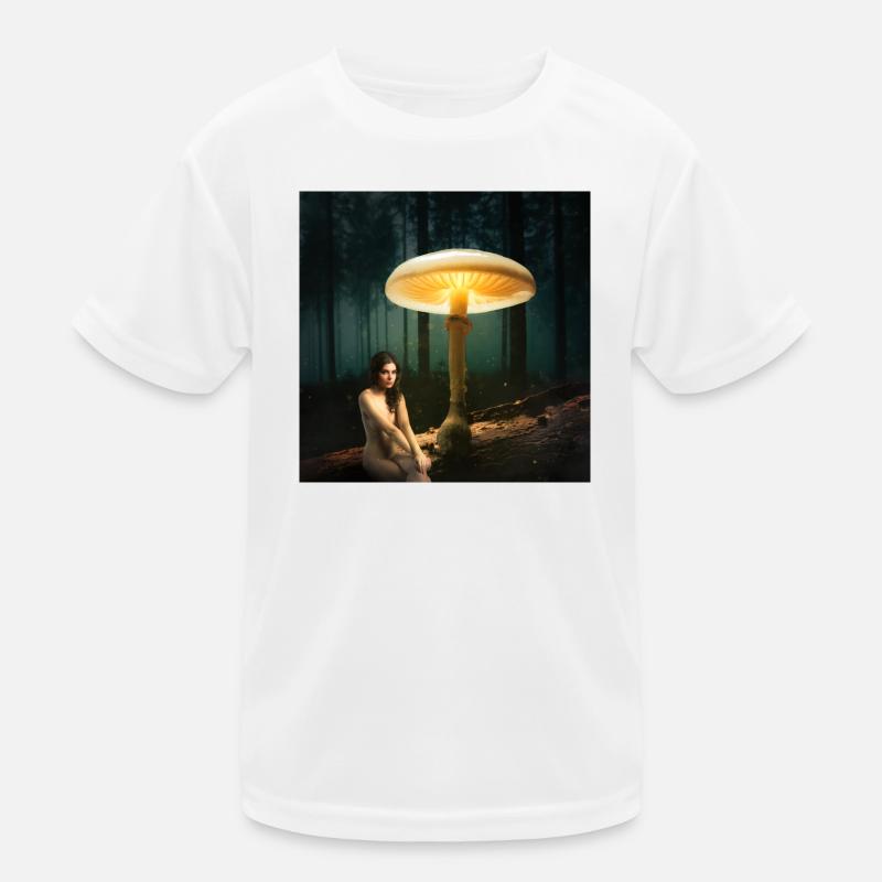 Mushroom Kids Functional T-Shirt