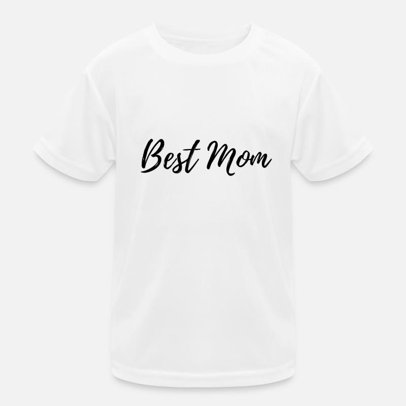 Best Mom Kinder Funktions-T-Shirt