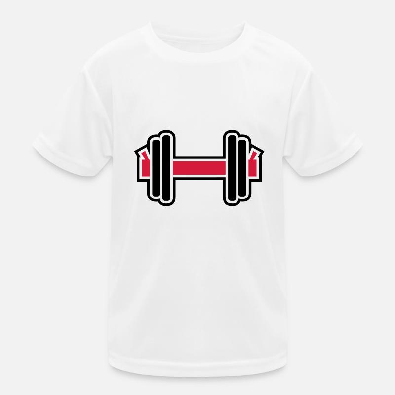 Haltère T-shirt sport Enfant