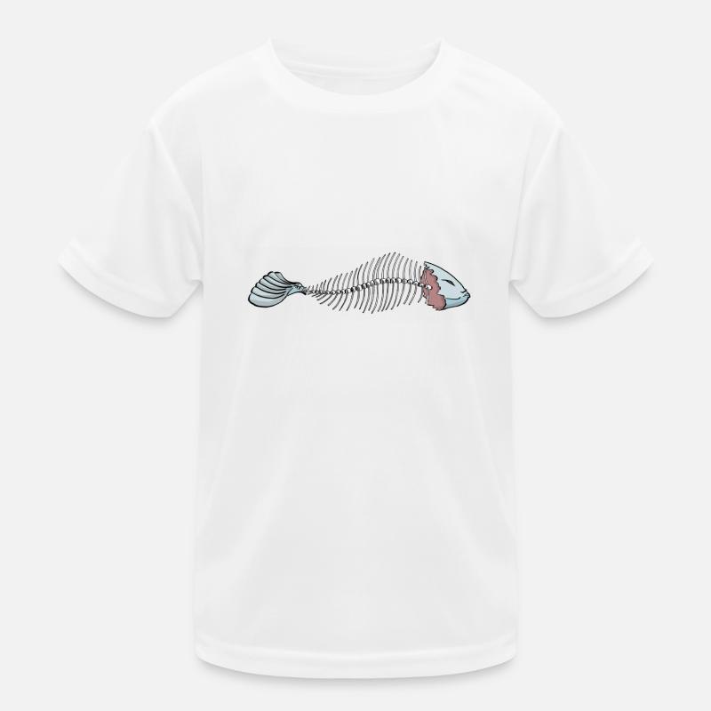 Fisch Kinder Funktions-T-Shirt