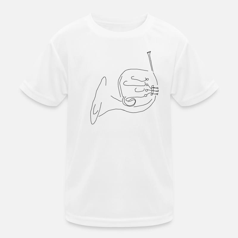 corne T-shirt sport Enfant