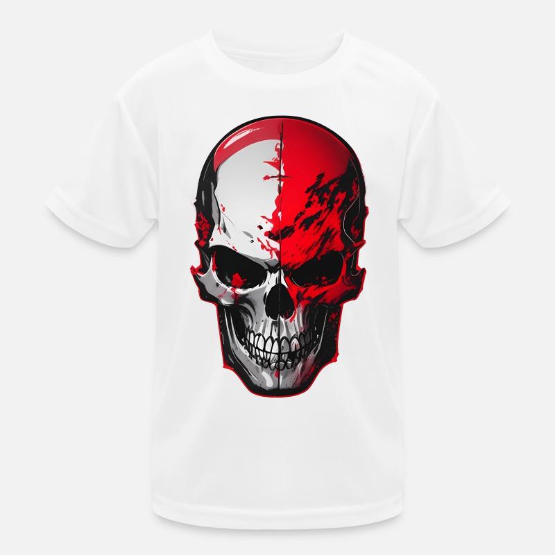 Skull Kids Functional T-Shirt