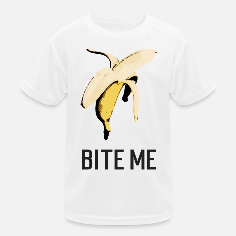 Mordez-moi à la banane T-shirt sport Enfant