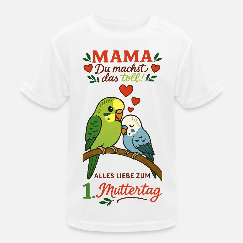 1. Muttertag Kinder Funktions-T-Shirt