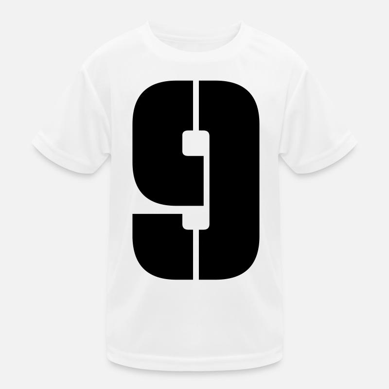 9 Kinder Funktions-T-Shirt