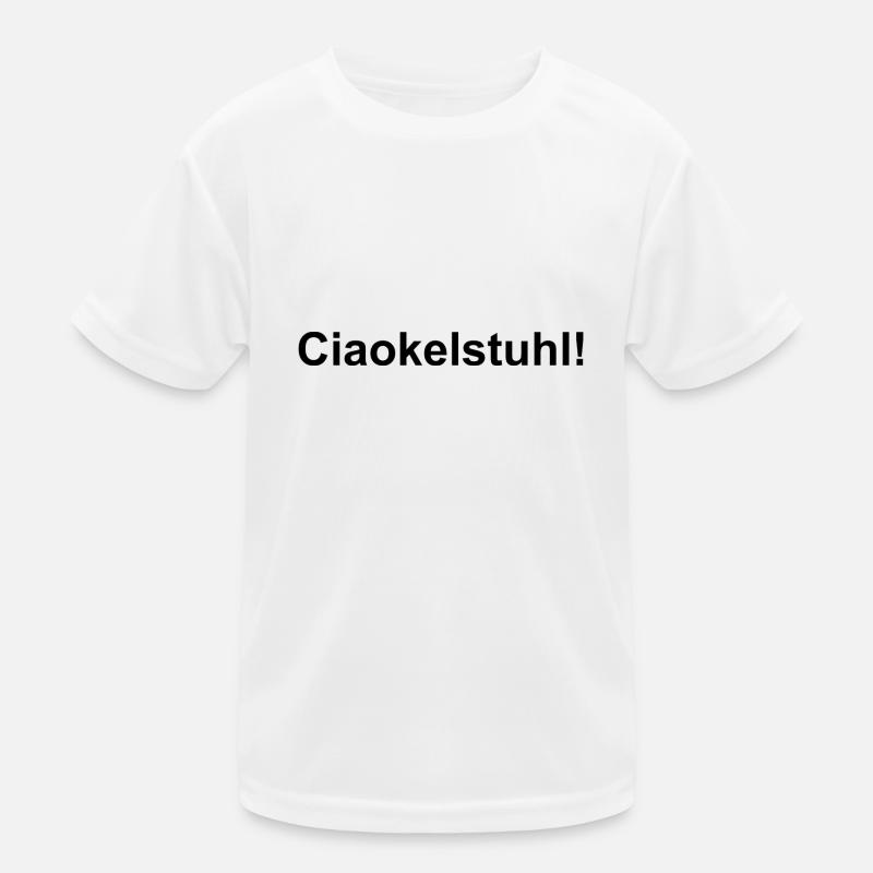 Ciaokelstuhl! Kinder Funktions-T-Shirt