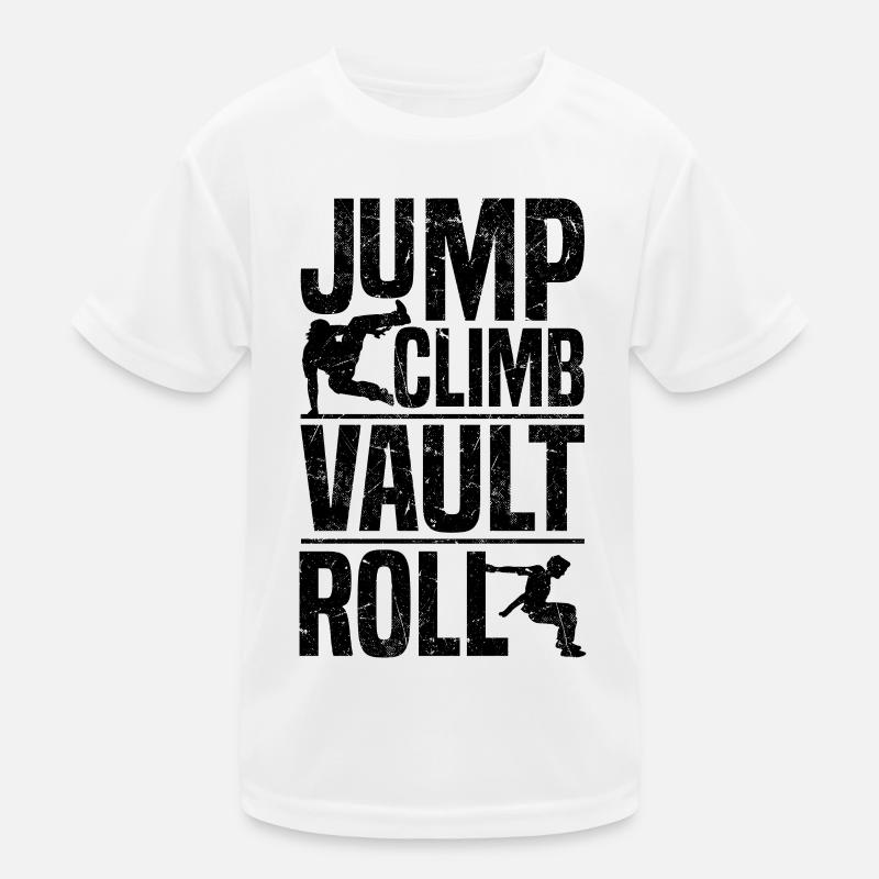 Cadeaux de Parkour T-shirt sport Enfant