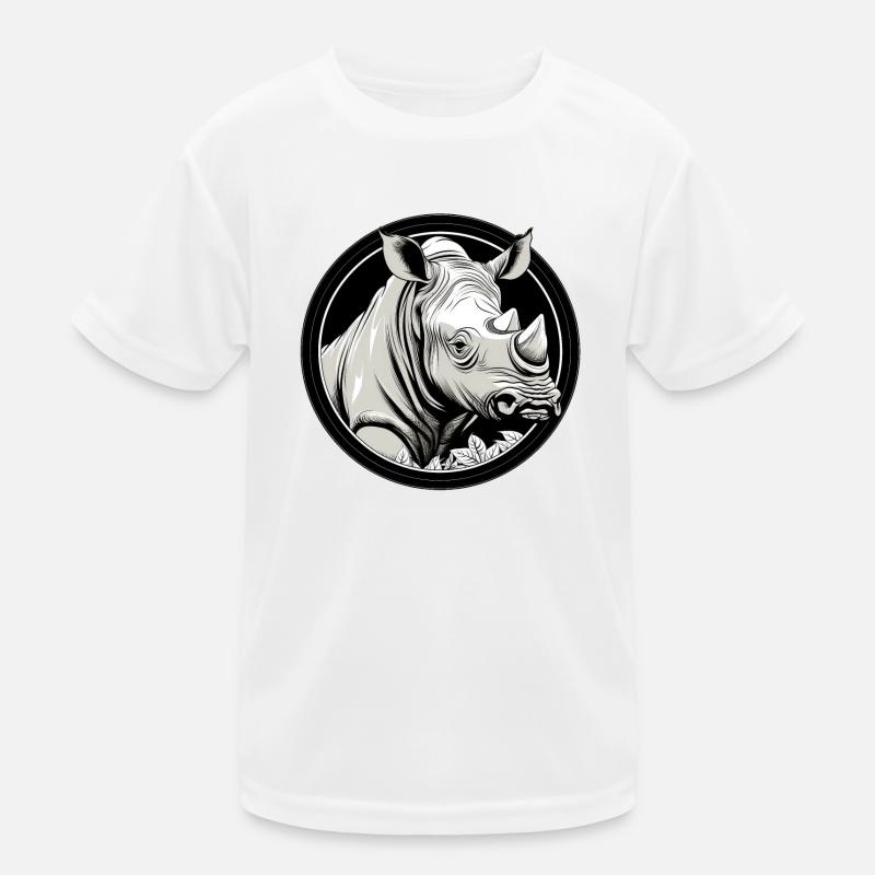 Rhinoceros Kids Functional T-Shirt