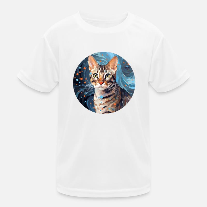 Ocicat Cat Kids Functional T-Shirt