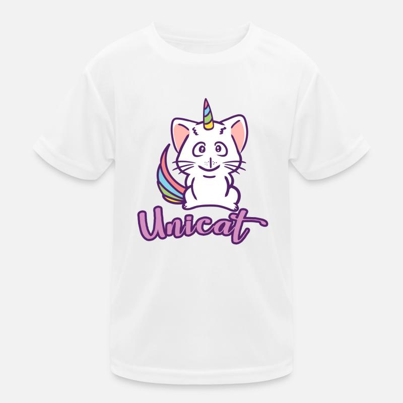 Chat mignon unicat T-shirt sport Enfant