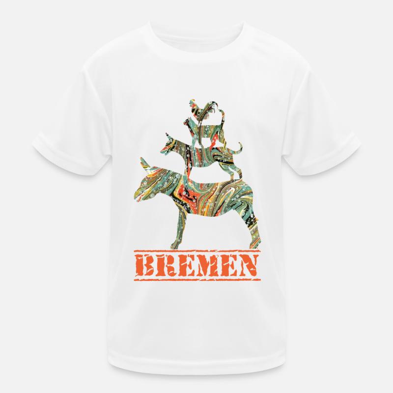 bremen e 200 Kinder Funktions-T-Shirt