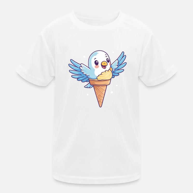 Ice Voges - Kids Functional T-Shirt - white
