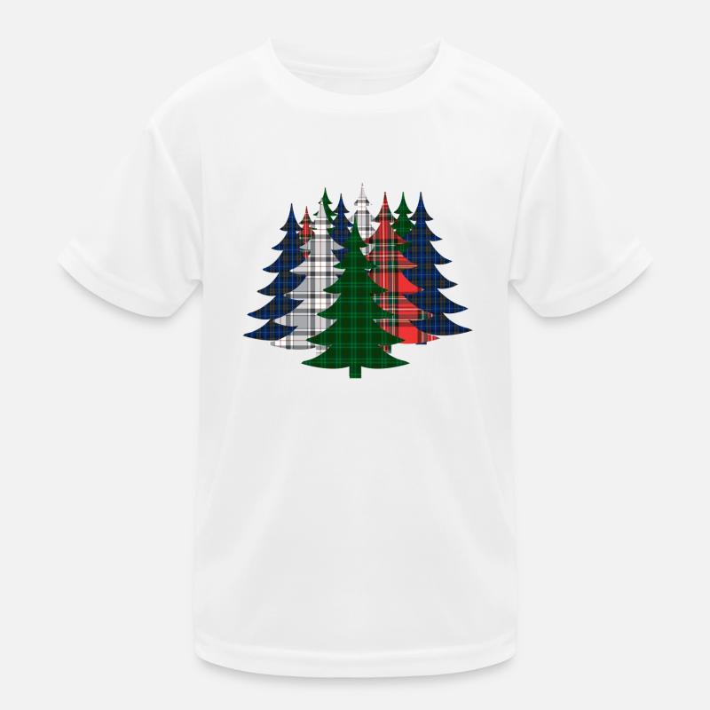 Weihnachtsbaum Kinder Funktions-T-Shirt