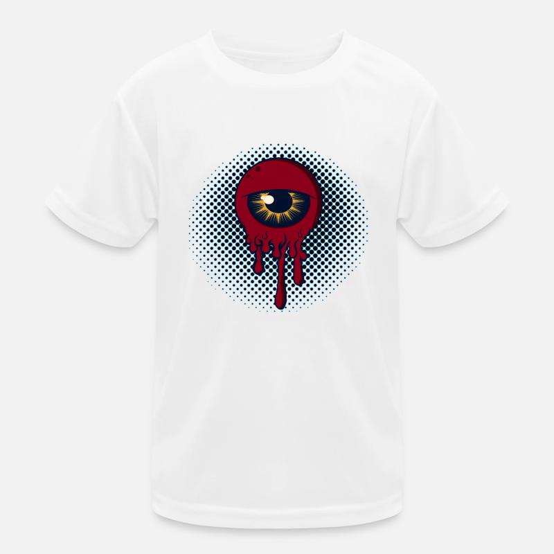 Auge Kinder Funktions-T-Shirt